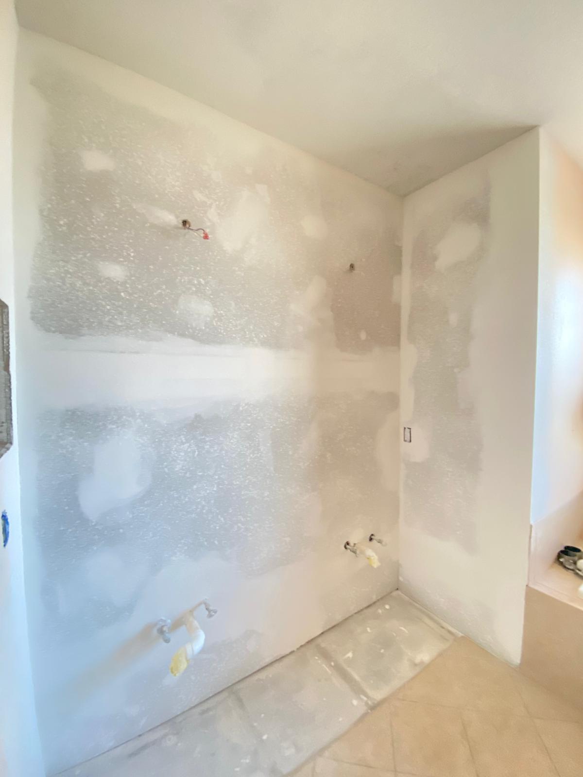 Laundry room texture preparation