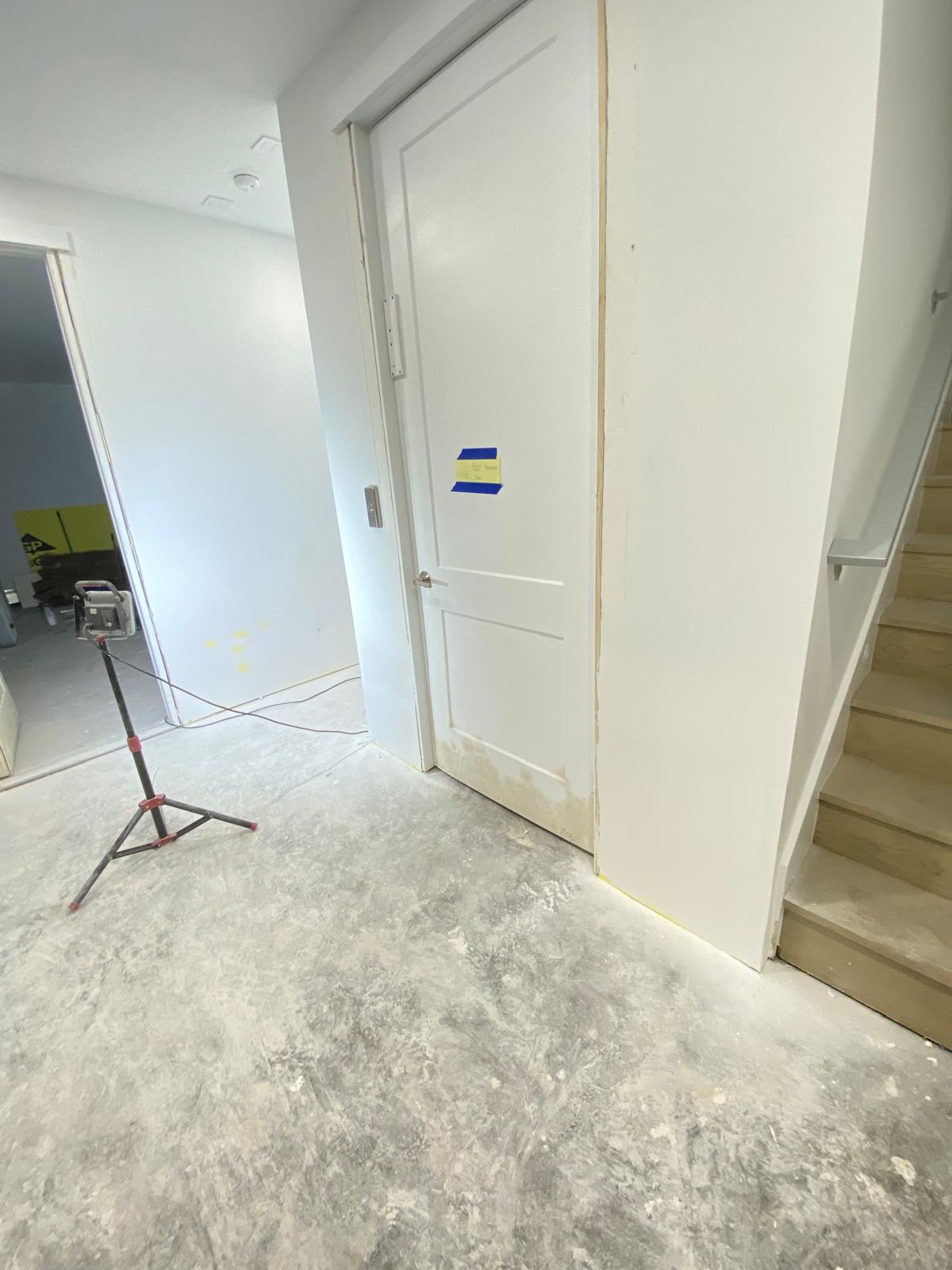 Professional texture spray painting preparation