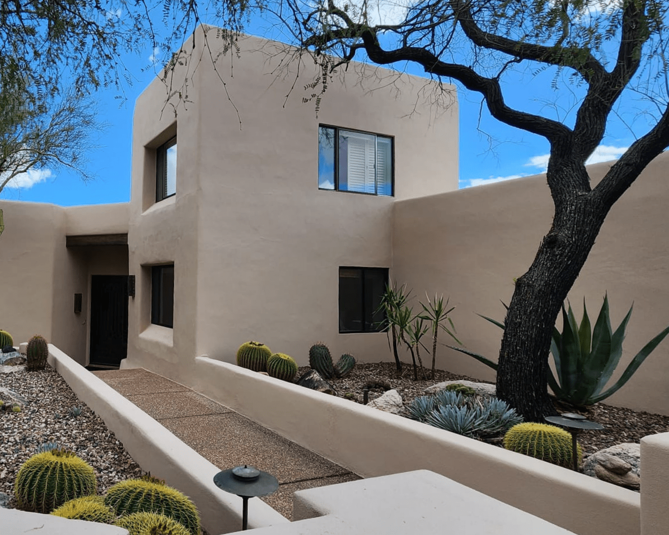 Modern Stucco Finish